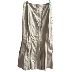 Vintage Speigel Khaki Fluted Skirt